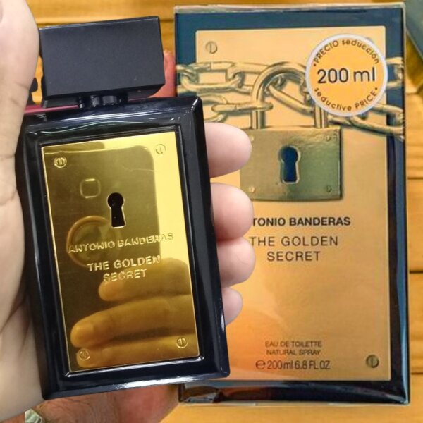The Golden Secret Banderas – Perfume Masculino – Eau de toilette 200ml