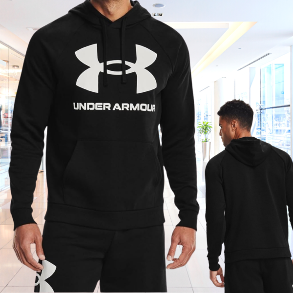 Moletom de Treino Masculino Under Armour Rival Fleece Big Logo HD