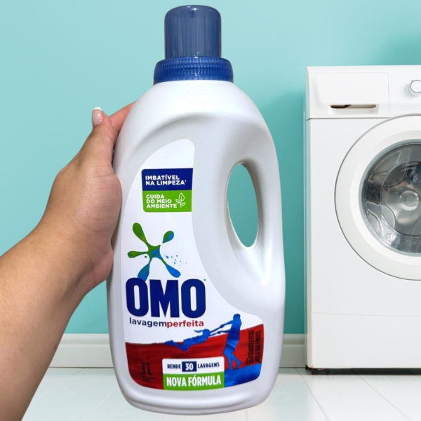 Omo Lavagem Perfeita - Sabão Líquido, 3L- embalagem variável