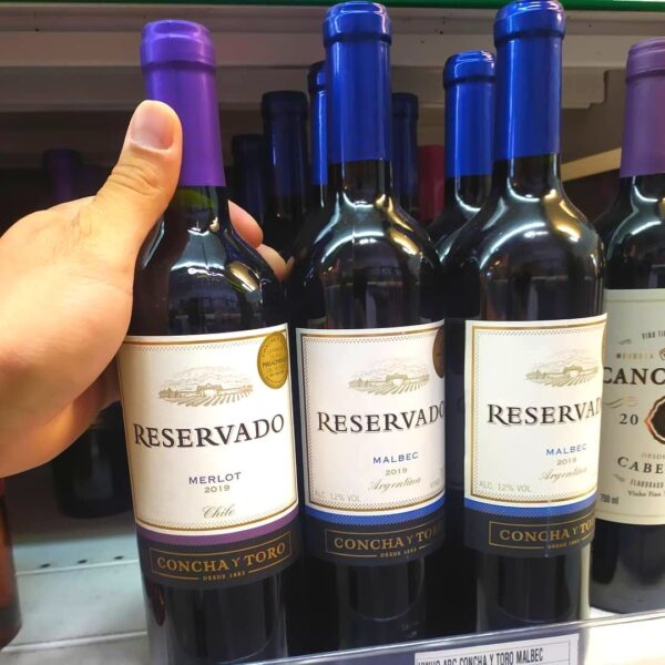 Concha y Toro Vinho Chileno Reservado Malbec 750Ml