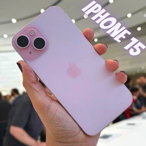 iPhone 15 Apple, 128GB, Tela de 6.1", Câmera Dupla de 48MP, Rosa