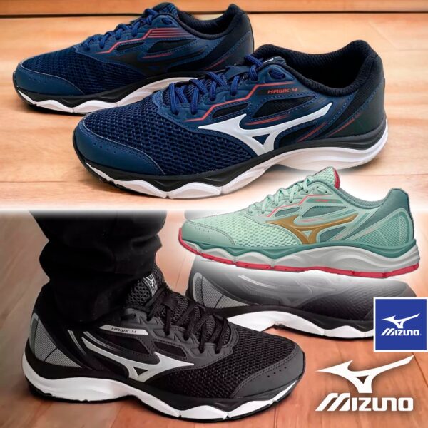 Tênis de Corrida Mizuno Hawk 4 Masculino ou Feminino
