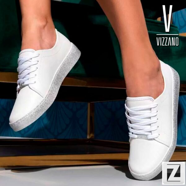 Tênis VIZZANO Básico Glitter Feminino