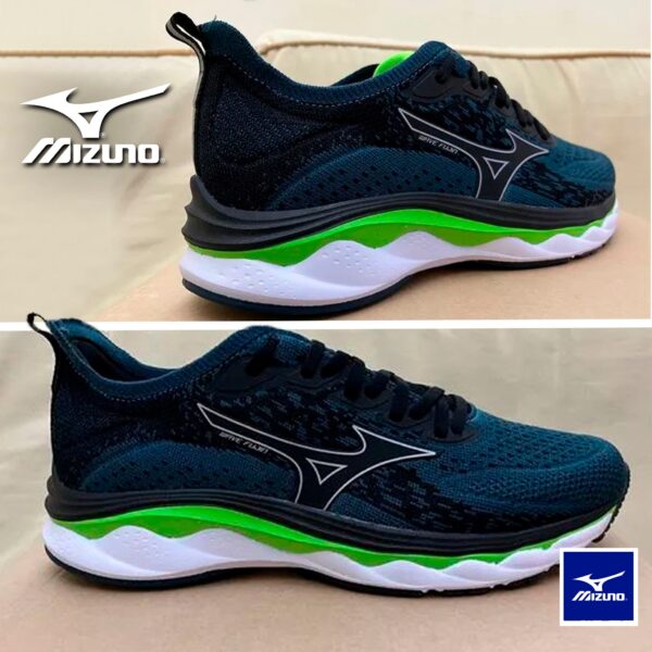 Tênis de Corrida Mizuno Wave Fujin Masculino (azul)