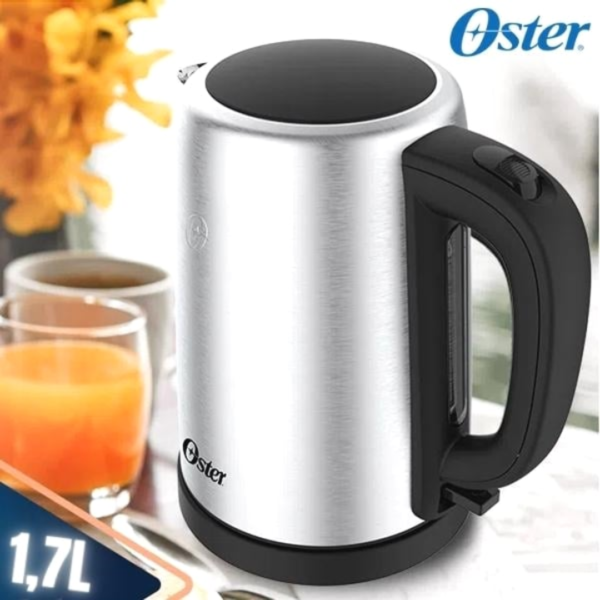 Chaleira Elétrica Oster Inox,1,7L, 110V, Inox, 1200W, OCEL550