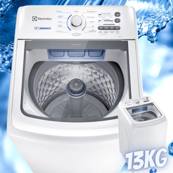 Máquina de lavar automática Electrolux Essential Care LED13 branca 13kg 127 V