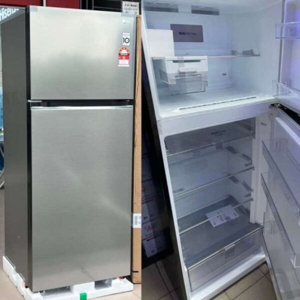 Geladeira/Refrigerador LG Frost Free Duplex 395L - GN-B392PLM Compressor Inverter