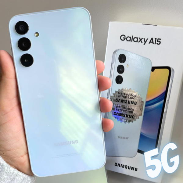 Samsung Galaxy A15 5G Tela de 6.5" 90Hz 128GB Dual Chip ( Azul-claro ou Verde-claro )