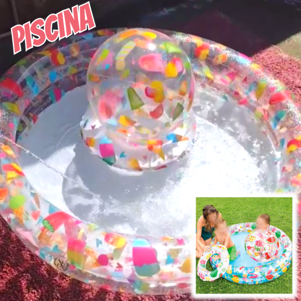 Intex, Piscina inflável estrelas, 150 litros + acessórios