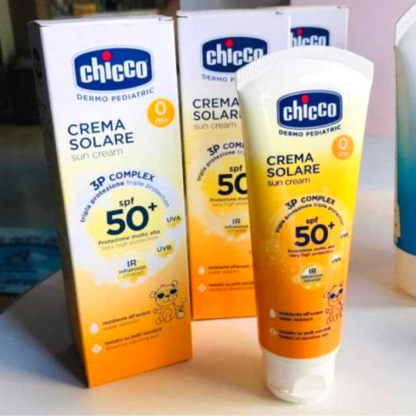 Chicco Protetor Solar Spf 50+ 75Ml Transparente