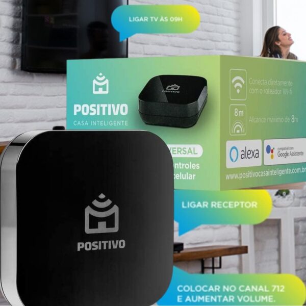 Smart Controle Universal Wi-Fi Positivo Casa Inteligente