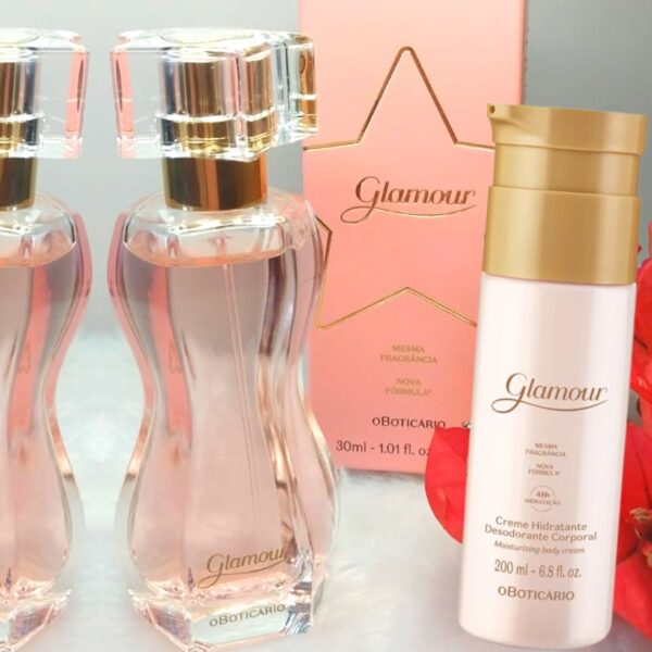 Combo Presente Dia das Mães Glamour: Desodorante Colônia 30ml + Body Spray 100ml