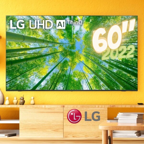Smart TV LG 60' 4K UHD 60UQ8050 WiFi Bluetooth HDR Nvidia  2022