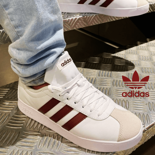 Tênis Masculino Vl Court Base adidas ( 3 cores )