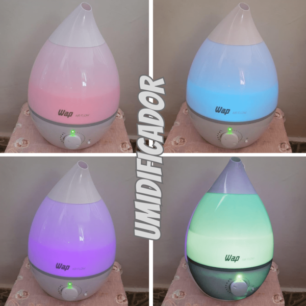Umidificador de Ar Luminária com Difusor de Aromas WAP AIR FLOW Bivolt