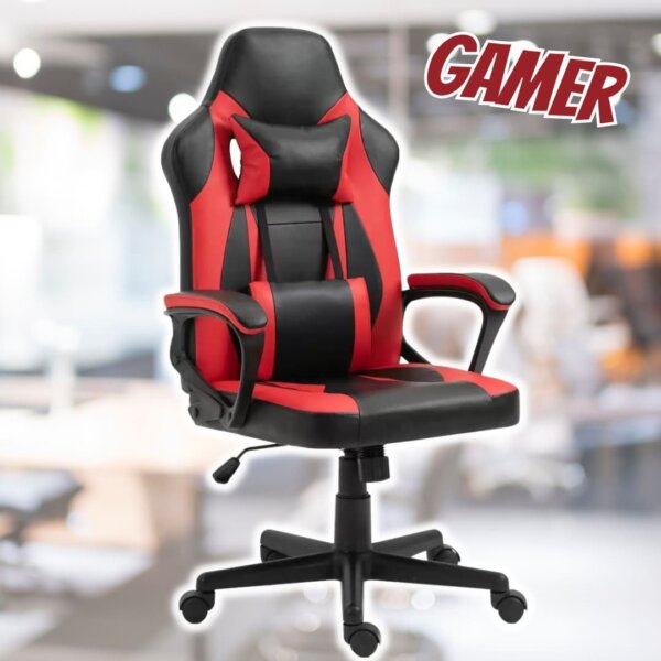 Cadeira Gamer Otello 100 Preto e Vermelho