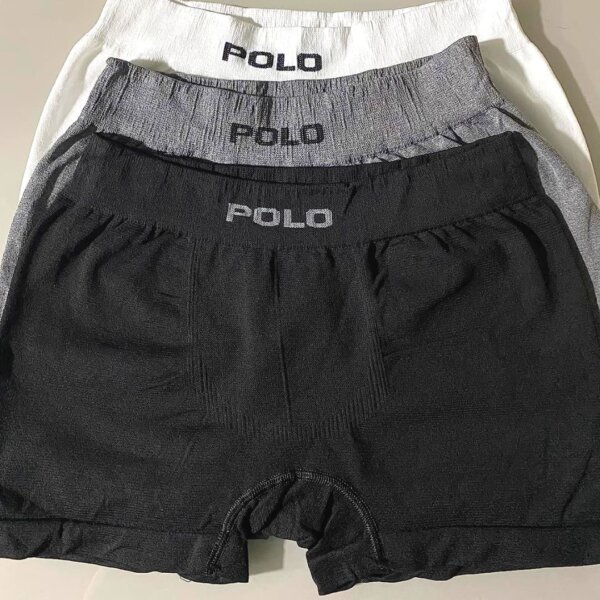Kit 8 Cuecas Box Boxer Microfibra Polo Star Sortida