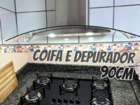 Coifa e Depurador de Parede Philco 90cm Pco90g Glass 110v
