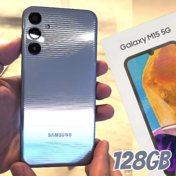 Celular Samsung Galaxy M15 5g, 6.000mah, Câmera Tripla Até 50mp, 128gb (3 cores)