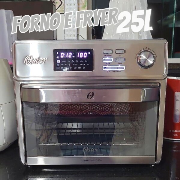 Forno e Fryer 25L Oster Multifunções 10 em 1 – 220V - OFOR250-220V