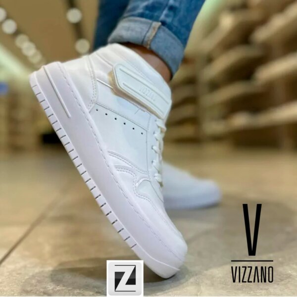 Tênis VIZZANO Cano Médio Feminino (branco) - (34 até 39)
