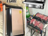 Grill E Sanduicheira Pgr21pi Maxx Clean 1000w Cinza Philco 220V