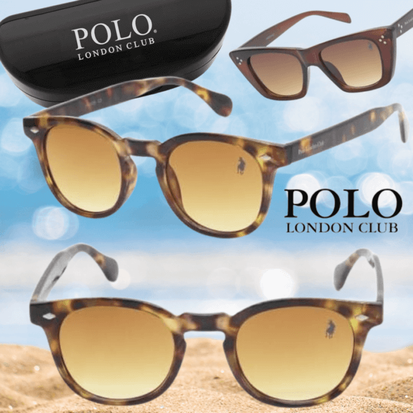 Óculos de Sol Polo London Club com Proteção UVA/UVB ( 3 opções )