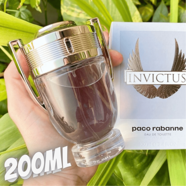 Invictus Paco Rabanne Edt - Perfume Masculino 200ml