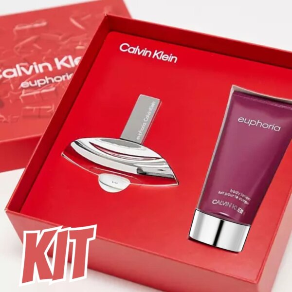 Calvin Klein Euphoria For Women Coffret Kit - Perfume Feminino EDP 50ml + Loção Corporal 100ml