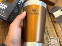 Copo térmico de cerveja com tampa Stanley - 473ml ( Maple )
