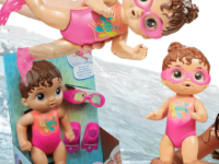 Boneca Baby Alive Sunny Swimmer - Cabelos Castanhos 25 cm - F8141 - Hasbro