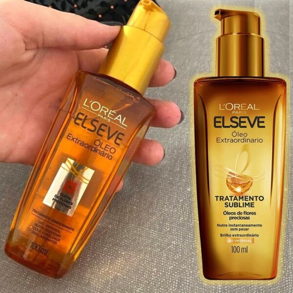 L’Oréal Paris Elseve Óleo Finalizador Óleo Extraordinário, Anti Frizz, Protetor Térmico, 100ml
