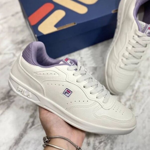 Tênis Fila Revenge Feminino - Branco+Roxo