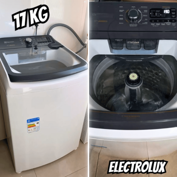 Lavadora De Roupas Electrolux 17kg Premium Care 11 Programas