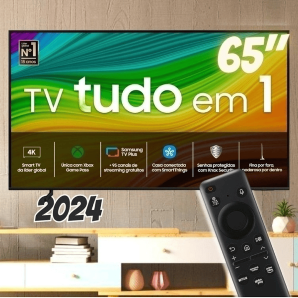 Samsung Smart Tv 65" Qled 4k 65q60d 2024