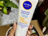 NIVEA SUN Protetor Solar Facial Toque Seco Antissinais FPS 70 40ml