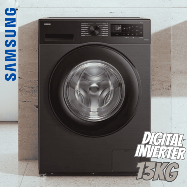 Samsung Lavadora de Roupas Digital Inverter WW13CG Black 13kg 220V