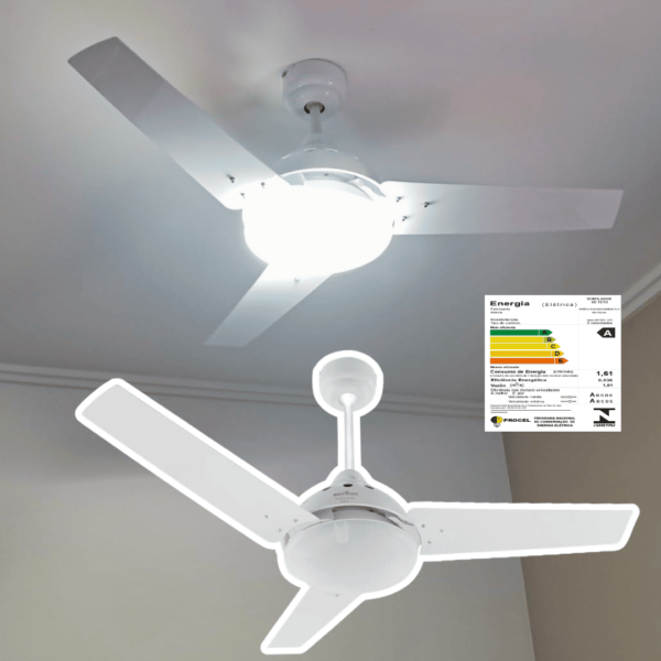 VENTILADOR TETO CANCUN BVT01B 127V, Britania