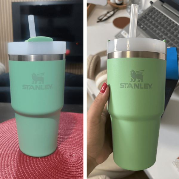 Stanley - Copo Quencher H2.0 FlowState 591ml - Copo de aço inoxidável com tampa