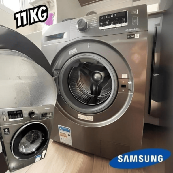 Lava e Seca Samsung WD11M com Digital Inverter WD11M4473PX Inox Look 11/7kg