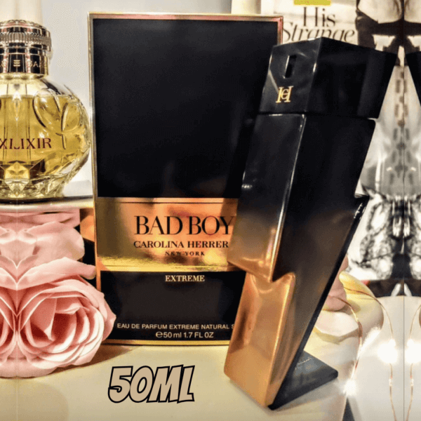 Bad Boy Extreme Carolina Herrera - Perfume Masculino - Eau de Parfum - 50ml