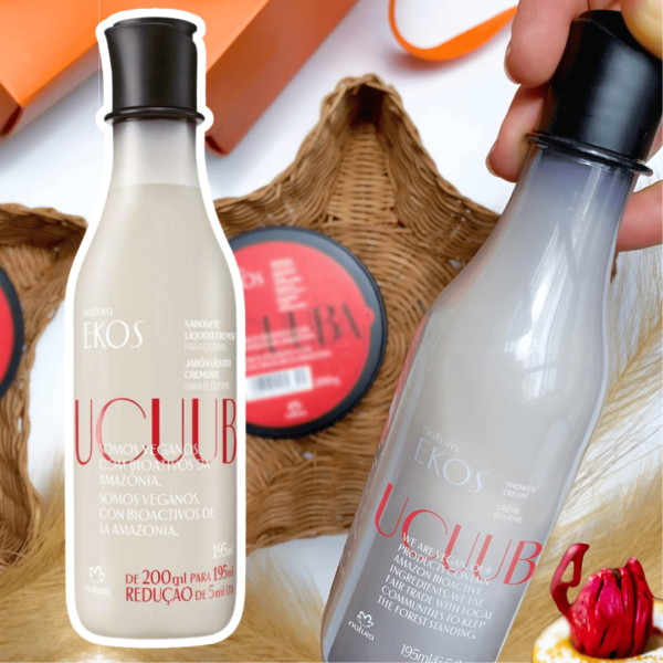 Sabonete Líquido Hidratante para o Corpo Ekos Ucuuba 195 ml