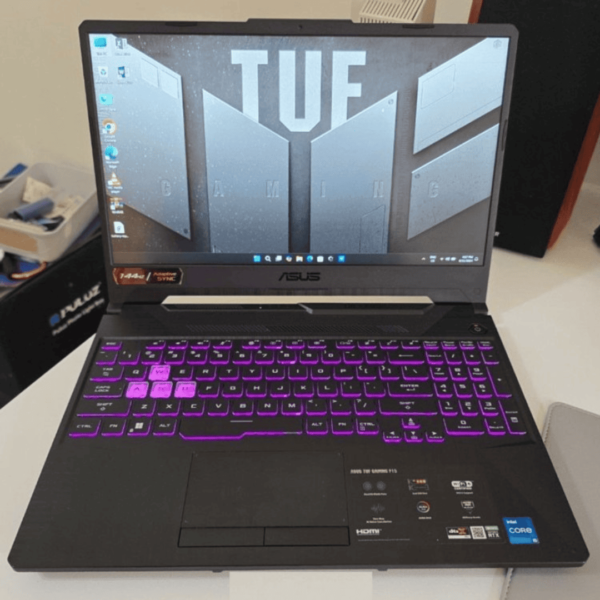 Notebook Gamer ASUS TUF Gaming F15 FX507ZC4 RTX 3050 Intel Core i5 12500H 8Gb Ram 512Gb SSD