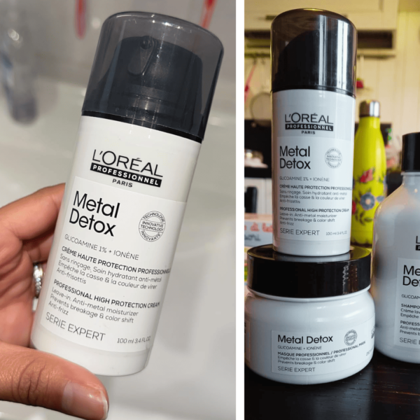 L’Oreal Professionnel Leave-in Metal Detox, Creme de Alta Proteção, Hidrata, previne de danos , 100ml
