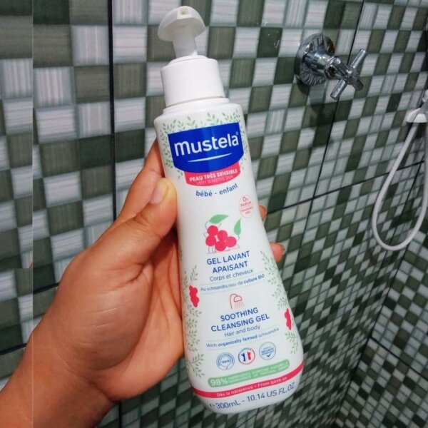 Mustela Gel Lavante Calmante 300ml para Pele Muito Sensível ou Sensibilizada