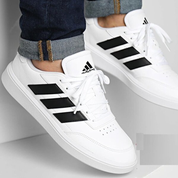 Tênis Adidas Courtblock - Preto+Branco