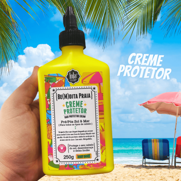 Bem dita Praia, Creme protetor, Lola Cosmeti