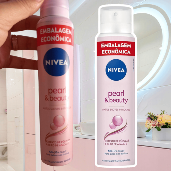 NIVEA Desodorante Antitranspirante Aerossol Pearl & Beauty OU Original Protect 200ml