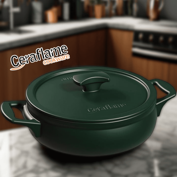 Ceraflame Frigideira New Premiere+ 24Cm C/Alca 2000Ml - Matte