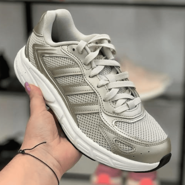 Tênis Adidas Eclyptix 2000 Feminino - Dourado+Branco